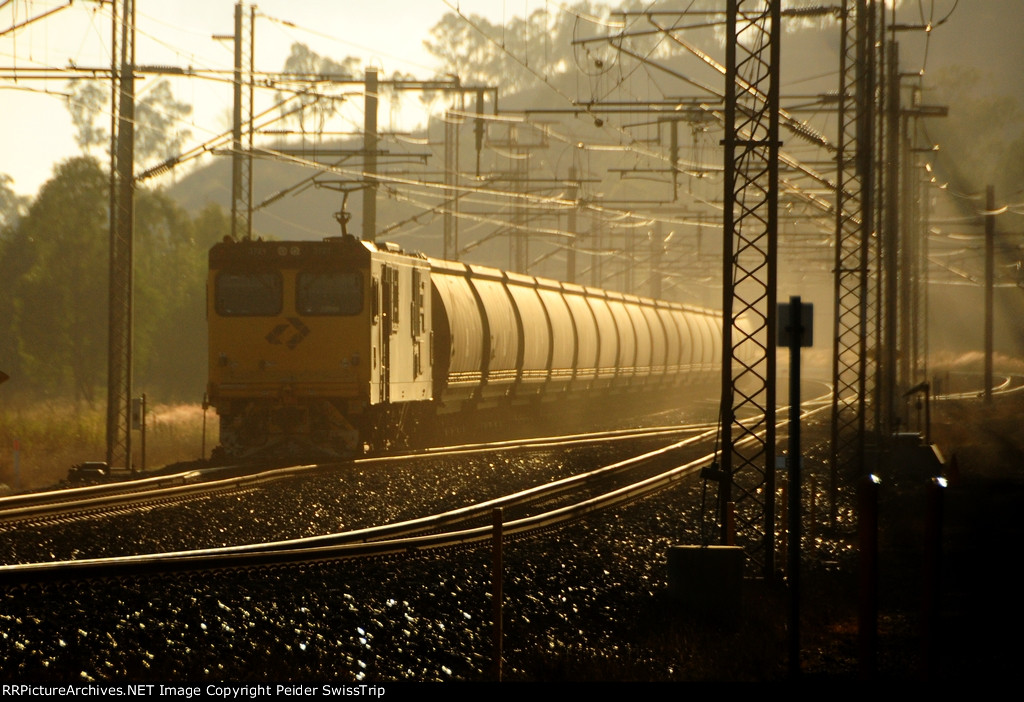 Coal dust and container in Australia 